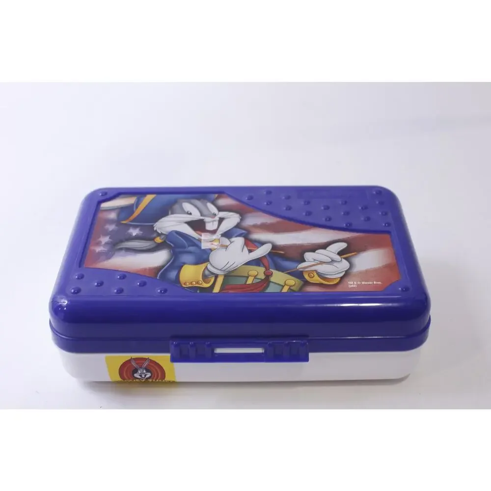 1990s, Looney Tunes, Drummer Boy Bugs, Pencil Box, Warner Bros, ~ 250113-WH 36